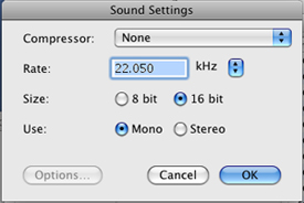 PcP Encodings - AVI (CD 1) - Audio Settings